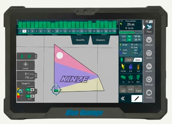 Blue Vantage Display